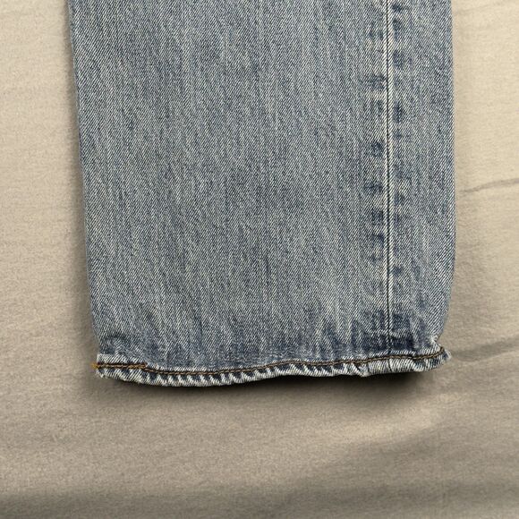 Levi's 501xx Jeans Mens 36x29 Straight Leg Button Fly Blue Denim Light Wash - Picture 5 of 16